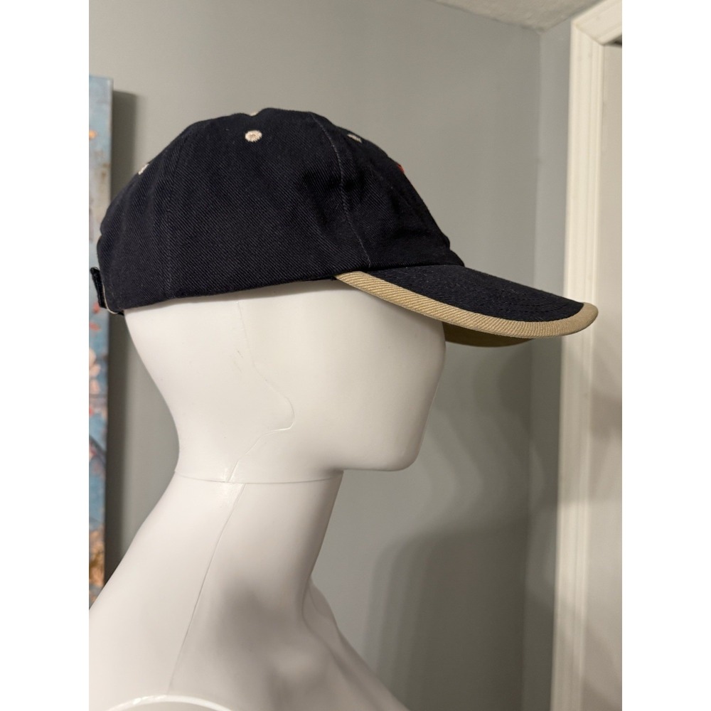 Ferrari Vintage Navy Adjustable Hat Embroidered Collaboration With 1st MAC USMC - Picture 3 of 10